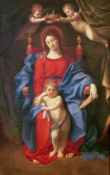 Die Madonna der Stuhl oder Madonna della Seggiola, 1624